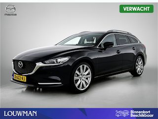Mazda 6 Sportbreak 2.0 SkyActiv-G 165 Exclusive Line | Comfort Pakket | 360 Camera | BOSE | Leder | Stoelgeheugen | Stuur-/Stoelverwarming |
