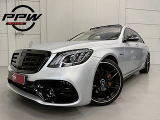 Mercedes-Benz S-klasse 560 Lang AMG S63 STYLING PANO/BURMESTER/MASSAGE-NAPPA LEER/MAGIC BODY CONTROL/NACHTZICHT/SOFT-CLOSE/360CAMERA/WIDESCREEN/LED MULTIBEAM/SFEER/CARPLAY/KEYLESS/ENTERTAINMENT-PACK/UNIEKE AUTO/VOLLEDIGE HIS
