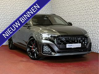 Audi Q8 60 TFSI E COMPETITION PLUS LUCHTVERING SOFT.CLOSE 23''LMV B&O ACHTERAS.BST VALCONA LEER TREKHAAK HEADUP CARBON.INT MATRIX/LASER NIEUWE ONGEBRUIKTE AUTO