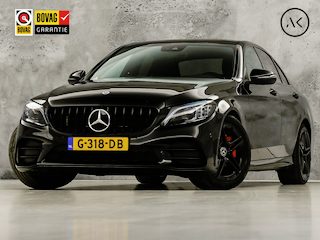 Mercedes-Benz C-klasse 200 AMG Sport 184Pk Automaat (PANORAMADAK, FACELIFT, VIRTUAL COCKPIT, APPLE CARPLAY, RODE GORDELS, CAMERA, SPORTSTOELEN, GETINT GLAS, SFEERVERLICHTING, NIEUWSTAAT)