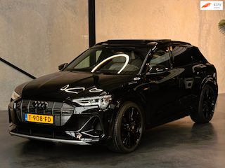 Audi e-Tron 55 S, Pano, Massage/stoelkoeling, B&O,Nachtzicht,Trekhaak,360°,HeadUp,Matrix,enz..