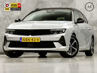 Opel Astra Sports Tourer 1.2 GS Line Automaat (PANORAMADAK, HEAD-UP DISPLAY, STUUR/STOELVERWARMING, MEMORY SEAT, 360 CAMERA, ZWART HEMEL, ADAPTIVE CRUISE, KEYLESS, APPLE CARPLAY, NIEUWSTAAT)