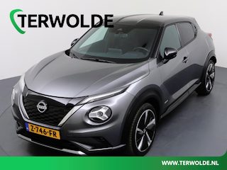 Nissan Juke 1.6 Hybrid N-Design | Stoel-, Stuur- & Voorruitverw. | | Parkeercamera | Navigatie |