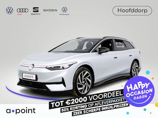 Volkswagen ID.7 Tourer Pro S Business 86 kWh 286 pk | Verlengde garantie | Navigatie | Warmtepomp | Panoramadak | Trekhaak (wegklapbaar) | Park assist | Rondomzicht camera |