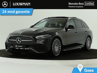 Mercedes-Benz C-klasse Estate 180 LIMITED AMG Line Plus | Nightpakket | Trekhaak | EASY PACK achterklep | KEYLESS GO-comfortpakket | Head-up display | Antidiefstalpakket GUARD 360° Plus | 360°-camera | Burmester® 3D sound system |
