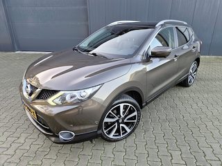 Nissan Qashqai 1.2 Tekna |1e Eigenaar|weinig km's|Dealer onderhouden|Panoramadak|360 camera|Leer|Trekhaak