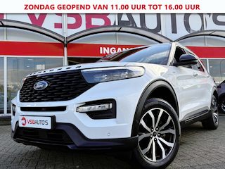 Ford Explorer 3.0 V6 ECOBOOST ST-LINE PHEV AUT. 458PK 7-PRS LEER PANO-DAK NAVI CAMERA CARPLAY BTW-AUTO