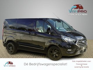 Ford Transit Custom 2.0 TDCi 130PK Dubbel cabine LIMITED / Leder / Carplay / Dubbele schuifdeur / Dealeronderhouden / Stoelverwarming / Cruise