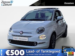 Fiat 500 0.9 TwinAir Turbo Lounge | Panoramadak | Bluetooth | Parkeersensoren | Navigatie