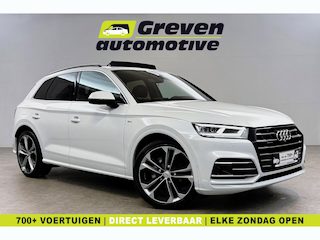 Audi Q5 55 TFSI e Quattro S tronic S-line | Luchtvering | Pano | B&O | Virtual | 360° | HuD | Massage | Memory | Sfeer | Trekhaak