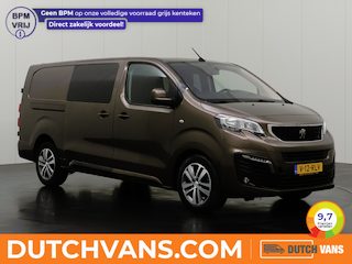 Peugeot Expert 2.0Bluehdi 180PK Automaat XXL Dubbele Cabine | Marge | 2xSchuifdeur | Navigatie | Camera | Multimedia | Trekhaak