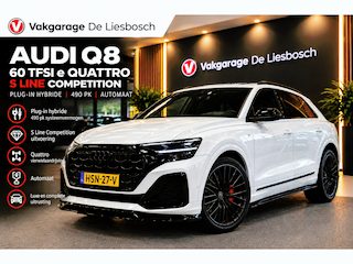 Audi Q8 60 TFSI e quattro Pro Line S Competition 490pk | Panoramadak | luchtvering | head-up | 360 camera | 22 inch
