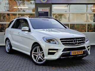 Mercedes-Benz ML 500 AMG 4.7-liter V8 Biturbo 409PK|Designo|360'Camera|Trekhaak|LEER|Xenon|ACC|Stoel&Stuur-verwarming|Karman&Kardon|Schuifdak|