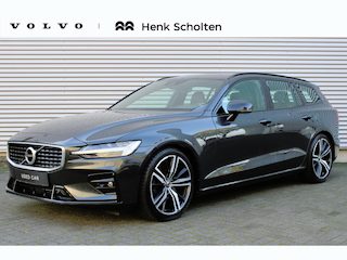 Volvo V60 2.0 T4 R-Design | Trekhaak | 19-Inch Lichtmetalen Velgen | Sportchassis | Elektrisch Verstelbare Bestuurdersstoel Met Geheugen | Cruise Control | Elektrische Achterklep | Verwarmbare Voorstoelen | Adaptieve LED Koplampen met Bochtverlichting | Getint Glas Achter | Nappa Leder/Open Grid Textiel | Apple Carplay/Android Auto | Achteruitrijcamera | Parkeersensoren Voor & Achter |