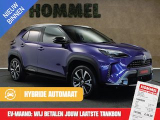 Toyota Yaris Cross 1.5 Hybrid Adventure - PANORAMADAK - DODEHOEK DETECTIE - BI-TONE - TREKHAAK 750KG GEREMD TREKGEWICHT - LEDEREN BEKLEDING - ACHTERUITRIJCAMERA - KEYLESS ENTRY/START - STOEL & STUUR VERWARMING - ADAPTIEVE CRUISE CONTROL - PARKEERSENSOREN VOOR EN ACHTER - APPLE CARPLAY/ANDROID AUTO