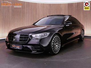 Mercedes-Benz S-klasse 580 e 4MATIC Lang |BTW-auto|chauffeurspakket|Business Class-pakket|Burmester 4D|massage|rear entertainment|achteras besturing|luchtvering|stoelverkoeling en verwarming|blind spot|