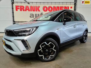 Opel Crossland 1.2 Turbo 110PK Ultimate + Keyless|LED|Navi|Camera|Dodehoek|Apple|Android|DAB|Leder/stof|17"LMV