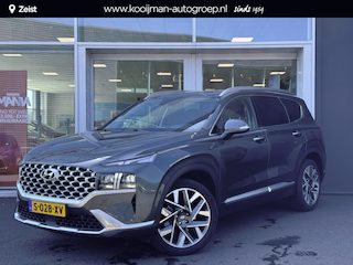 Hyundai Santa Fe 1.6 T-GDI PHEV Premium Sky Trekhaak | Bruin leder | Schuif/-kanteldak | Stoelventilatie/verwarming |