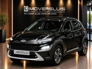 Hyundai Kona 1.6 GDI HEV Premium Sky Schuifdak | Stoelventilatie & Verwarming | Leder | 12 mnd BOVAG garantie | WhatsApp 06-53188999
