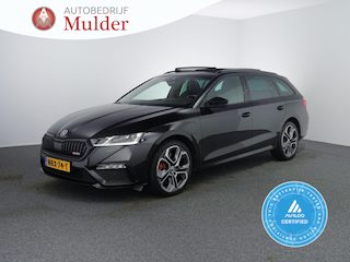 Skoda Octavia Combi 1.4 TSI RS iV PHEV Business | Zwenkhaak | Pano | Leer | Camera | Dodehoek | HUD |