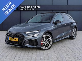 Audi A3 Sportback 45 TFSI e S edition Competition | Incl. 12 maanden garantie | SOH 97% | Schuif/kantel dak | Adaptieve cruise control | Stoelverwarming | Parkeercamera | DAB radio |
