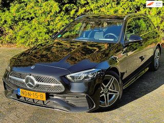 Mercedes-Benz C-klasse Estate 200 d AMG Line 163PK Automaat | Elek. Trekhaak | Alcantara | Apple/Android Carplay | Parkeercamera