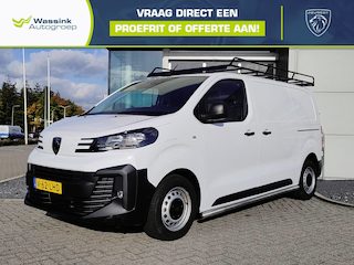 Peugeot Expert EV L2 50 kWh Stuurverwarming | Parkeercamera | Imperiaal | Trekhaak | 2 zits | Adaptive cruise control | Schuifdeur links