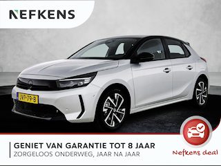 Opel Corsa 1.2 110pk Hybrid GS Automaat | Tot 8 Jaar Garantie | Navigatie | Stoel-/Stuurverwarming | Climate Control | Adaptieve Cruise Control | Camera | Dodehoekdetectie | Keyless Entry/Start | 16"LMV | LED | Apple Carplay/Android Auto |