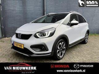 Honda Jazz 1.5 i-MMD 109pk Hybrid Automaat Crosstar | Navigatie Apple Car Play | Adaptieve Cruisecontrol | Parkeercamera | LED | Stoelverwarming |