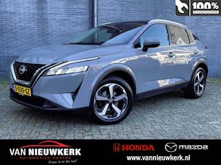 Nissan Qashqai 1.3 Mild-Hybrid 158pk Automaat N-Connecta | Trekhaak 1800kg | Panoramadak | Navi & Carplay | Adaptieve Cruisecontrol |