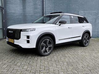 Jaecoo 7 1.5 TGDi 348pk Aut Exclusive Voorraad Aktie Snel Leverbaar | 7 jaar Garantie | Leer | Panoramadak | Carplay | Adaptieve Cruise | 1500kg Trekgewicht |