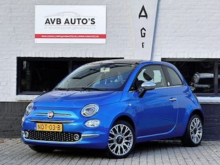 Fiat 500 1.2 Lounge Carplay Navi Cruise Airco Pano Half Leder