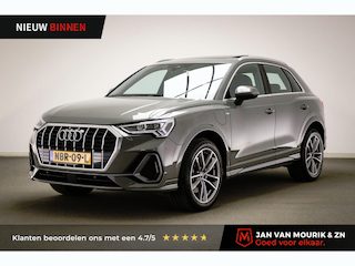 Audi Q3 45 TFSI e S edition | PANORAMADAK | HALF LEDER | STUURVERWARMING | TREKHAAK | 19"