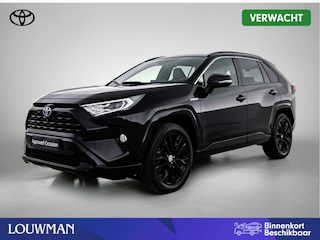 Toyota RAV4 2.5 Hybrid AWD Black Edition | JBL | Dodehoek detectie | Stoel+stuurverwarming | 360 Camera + Camera binnenspiegel | Elektrische achterklep | Parkeersensoren voor+achter | Elektrisch verstelbare bestuurdersstoel |