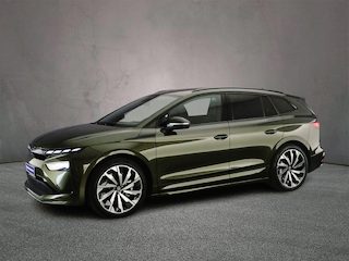 Skoda Enyaq 85 Sportline 286pk Automaat Trekhaak, Adaptive cruise control, Achteruitrijcamera, Elektrische achterklep, 360 camera, Navigatie, LED matrix koplampen