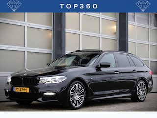 BMW 5-serie Touring 520i High Ex. M-Sport | Pano | Leer | El. Trekhaak | OrigNL | NAP