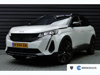 Peugeot 3008 1.2 PURETECH 130PK GT AUTOMAAT / CAMERA / BLACK PACK / TREKHAAK / STOELVERWARMING / 19"LMV / FULL-LED / KEYLESS / NAVI / CLIMA / PDC / BLUETOOTH / ADAPT. CRUISECONTROL / 2E EIGENAAR / SCHITTERENDE STAAT !!