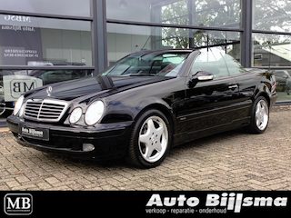 Mercedes-Benz CLK Cabrio 200 K Elegance, automaat, lederen bekleding, zeer net,