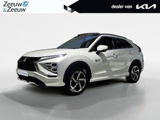 Mitsubishi Eclipse Cross 2.4 PHEV Prestige | All-Seasonbanden | Trekhaak + 13-Polige Stekker | Glazen schuif-/kanteldak |  Stoel- en stuurverwarming | Elektrisch verstelbare Voorstoelen   | Apple Carplay / Android Auto | Parkeersensoren Voor + Achter | Camera Achter | Cruise Control | Licht + Regensensor