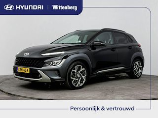 Hyundai Kona 1.6 GDI HEV Premium | Leer | Stoel + stuurverwarming | El. bed. stoelen | Stoelventilatie |