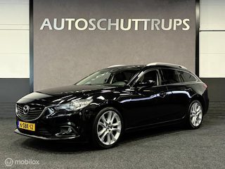 Mazda 6 Sportbreak 2.2D HP GT-M AUTOMAAT / LEDER / NAVI / CLIMA / CRUISE / TREKHAAK