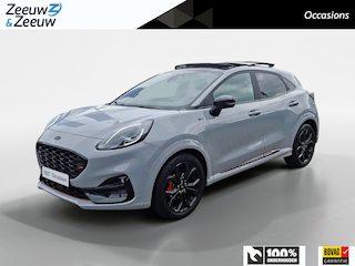 Ford Puma 1.0 EcoBoost Hybrid ST-Line X automaat | Dealeronderhouden | Stoel- stuur en voorruitverwarming | Afneembare trekhaak | 18inch zwarte velgen | Maxton