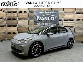 Volkswagen ID.3 Pro 59 kWh, 18"LM, Zwart dak, Moonstone Grey, Adaptive Cruise, Sfeer