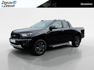 Ford Ranger 2.0 EcoBlue Wildtrak Supercab | NL auto | 1e eigenaar | 213 PK | Trekhaak | Automaat | Rollertop | Stoelverwarming | Achteruitrijcamera | Parkeersensoren voor en achter | Adapt. cruise control | Apple carplay & Android auto | Bovag garantie |