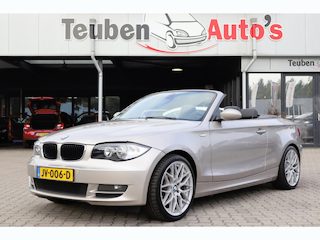 BMW 1-serie Cabrio 120i Executive | BTW AUTO | Cruise control | Lichtmetaal | Lederen bekleding | Nette kap | Onderhouden auto