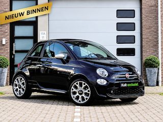 Fiat 500 1.0 Hybrid Rockstar Cabrio | Sport Pakket | CarPlay | Climate | 16" LM Velgen | Leder Sport Int | Orig Nederlands | Navigatie | 1 Eigenaar!