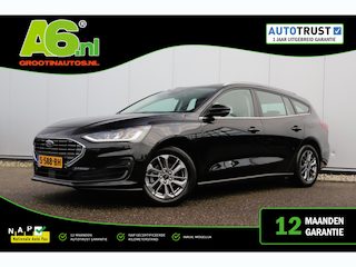 Ford Focus Wagon 1.0 EcoBoost Hybrid Titanium 125PK Trekhaak Navigatie Carplay Climate Cruise Control LED Parkeersensor LMV