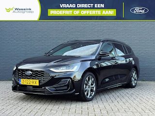 Ford Focus Wagon 1.0 EcoBoost Hybrid ST Line Adaptive Cruise Control | Camera | Sensoren Rondom | Navigatie | CarPlay | WinterPack (Stoel-, Voorruit- & Stuurverwarming) | Allseasonbanden |