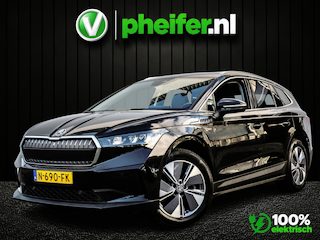 Skoda Enyaq iV 80 SOH 92% Trekhaak/ Leer/ Stoel-stuurverwarming/ Camera/ Stoelgeheugen/ Carplay/ Navigatie/ Blindspot