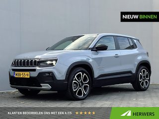 Jeep Avenger 1.2 e-Hybrid Black Edition Automaat / Adaptieve CC / Navigatie / Stoelverwarming / Apple CarPlay / Android Auto / Draadloos laden / 18" LM wielen /